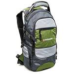 Рюкзак Wenger 13024415 "Narrow hiking pack" серый/серебристый/зеленый 47х23х18см (19л)